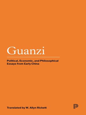 cover image of Guanzi